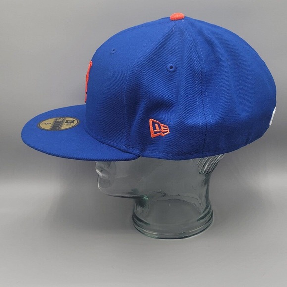 New York Mets New Era Authentic On-Field 59FIFTY Fitted Hat Blue 8 MLB Baseball - Picture 5 of 12
